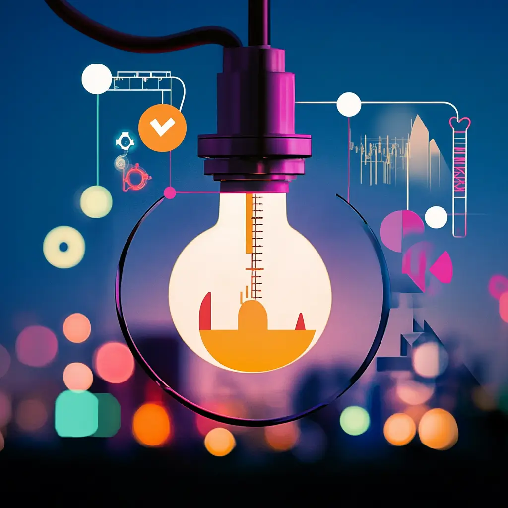 Oil and Gas Innovation illustration